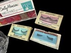 15pc Lot New Vtg Cosmetic Compacts Mirror Powder Lipstick Lashes Nail Polish Kit