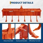 Box Blade 55  For Tractor Box Scraper Attachment 3 Point Hitch For Cat 0   Cat 1