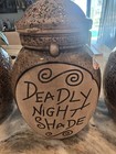 Ceramic Deadly Night Shade Cookie Jar The Nightmare Before Christmas Sally New