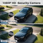Wireless Outdoor Security 2 4ghz Wifi Camera 1080p Ip65 2-way Talk Motion Detect