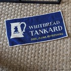Rare Vintage Whitbread Tankard Bitter Pub Bar Beer Towel Breweriana
