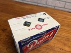Vintage Point Beer 6-pack Case Carrier W  Af Basebrau Flat Cans Stevens Point Wi