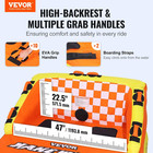 2 Riders Person Water Sport Inflatable Rider Towable Tubes For Boating Water