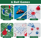 12-in-1 Multi Game Table  48 Inch Combination Game Tables With Foosball  Hockey 