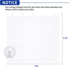 10x10 Waterproof White Pop Up 300d Oxford Oxford Waterproof Canopy Tent