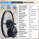 Mtb Electric Bike Conversion Kit 36v 48v 350w Front rear Brushless Hub Motor