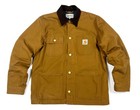 Men s Carhartt Michigan Beige Cotton wool Lined Jacket Casual Size M l