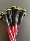 Vcc 6091m5 Green Panel Mount Indicator Led  0 38 In  Lead Wires 24 Vdc  16 Pcs  