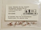Marklin 610040  61004 Light Bulbs  19 Volt For Locomotives And Coaches  
