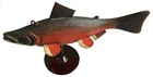 Vintage Folk Art Primitive Fish Fishing Decoy Lure Wood Spear Salmon 