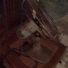 Manning Bowman Model 51 Vintage Table Fan  55w Silver Metal Electric  4 Blades