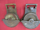 Antique Myers   Bro Cast Iron Hardware Hanger Barn Door Sliding Door Roller 