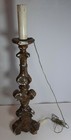 Antique Carved Wooden Chandelier Cm 65 Lamp