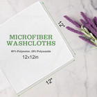 Unimade Washcloths Bulk 100 Pack Face Towels  Highly Soft Wash Cloths