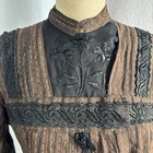 Vintage Hungarian Flared Boho Traditional Folk Blouse