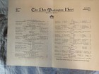 1912 The New Washington Hotel Restaurant Menu Seattle Washington Wa Vintage