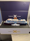 Celebrity Cruise Line  Celebrity Xcel Cruise Ship Model  New In Box 