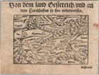 1572 Map Of France   Portugal From Sebastian Munster Cosmographia Antique 