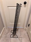 120 Cd Media Storage Tower Wire Rack Stand Holds 108 Singles 6 Doubles