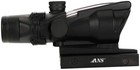 Ans Optics Sight Real Fiber 1x32 Rifle Scope Tactical Reticle Red Dot