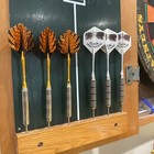 Nodor Wooden Dart Cabinet W Watneys 18    Dartboard Darts And Scoreboards Portable