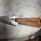 Antique 1872 D m  Co Brass With Steel Blade Button Hole Gauge   Cutter