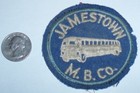 Vintage   Antique Bus Driver Uniform Shoulder Patch   Retro Transportation