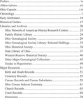 Genealogical Research In Ohio - Collections Library Etc