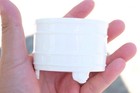 0343 Dehua Bamboo-form Porcelain Censer