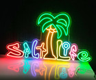 Personalized Neon Sign Custom Name Logo Signs Acrylic Wall Decor Led Night Light