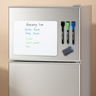 Magnetic Dry Erase Board For Fridge  12 x8  Magnetic Whiteboard For Fridge For H
