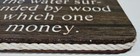 Vtg Nautical Boat Funny Humorous Wood Sign  Rope Edge maritime Lake Decor  9 5 