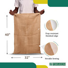 Heavy Duty Reusable Burlap Sacks 32  X 40      Perfect Burlap Sack For Plants  Win