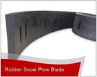 Linville 10  X 36  Skid Steel Rubber   Steel Blade Snow Pusher Box  Made In Usa