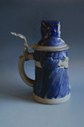 Antique Character German Beer Stein - C 1890-1900