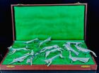 Christofle Gallia Sandoz Set 12 Pcs Knife Holder Animals