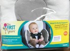 The First Years Newborn Infant Adjustable Head   Body Support Baby Car Seat New
