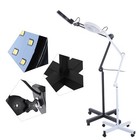 Stand Beauty Tattoo 5x Magnifying Lighted Magnifier Light Floor Led Lamp Dwqr