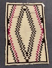 Antique Early Navajo Transitional Rug Ca  1900  60  X 38   Good Condition