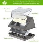 Led Wall Pack Light 120w Warehouse Parking Lot Security Wallpack Light Fixture