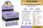 Blazy Susan Purple 1 1 4 Rolling Papers Full Box 50 Packs 2500 Leaves