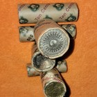 6 Australian Coin Rolls Lot Bank-wrapped -  2  1 50c 20c 10c 5c Rolls