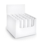 White Lip Balm Display Box     Holds 25 Tubes     Two Piece Box      Counter Display