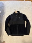 The North Face Retro Denali Women   s Small Black Fleece Jacket Full Zip Pockets