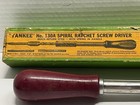 Vintage Stanley Tools    yankee    No 130a Spiral Ratchet Screw Driver W 3 Bits   