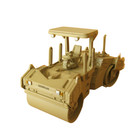 1 50 Scale Vibratory Asphalt Compactor Model Engineering Construction Vehicle