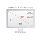 Kantek Secure-view Blackout Privacy Filter For 27-inch Widescreen Monitors  m   