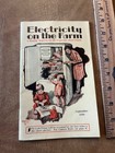 Original Electricity On The Farm September 1929 Magazine Advertising Vintage