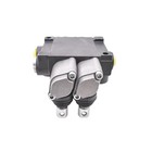 Hydraulic Monoblock Double Acting Control Valve 11 Gpm 2 Spool Sae Ports