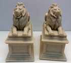 Clark Potter   s New York Public Library  patience And Fortitude  Lion Bookends 2p
